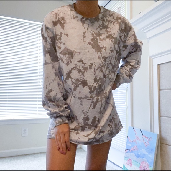 Tie dye long sleeves tee - Picture 1 of 4